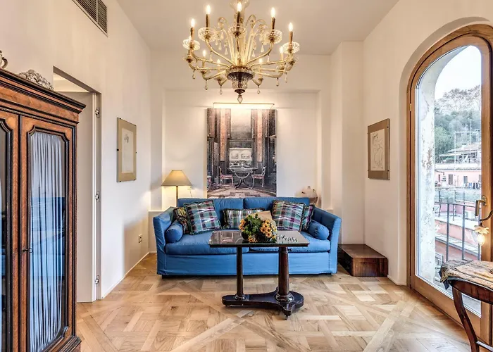 Apartamento Trastevere Outstanding 4 Bedroom Terraced Roma