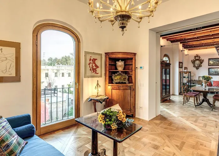 Trastevere Outstanding 4 Bedroom Terraced Apartamento Roma